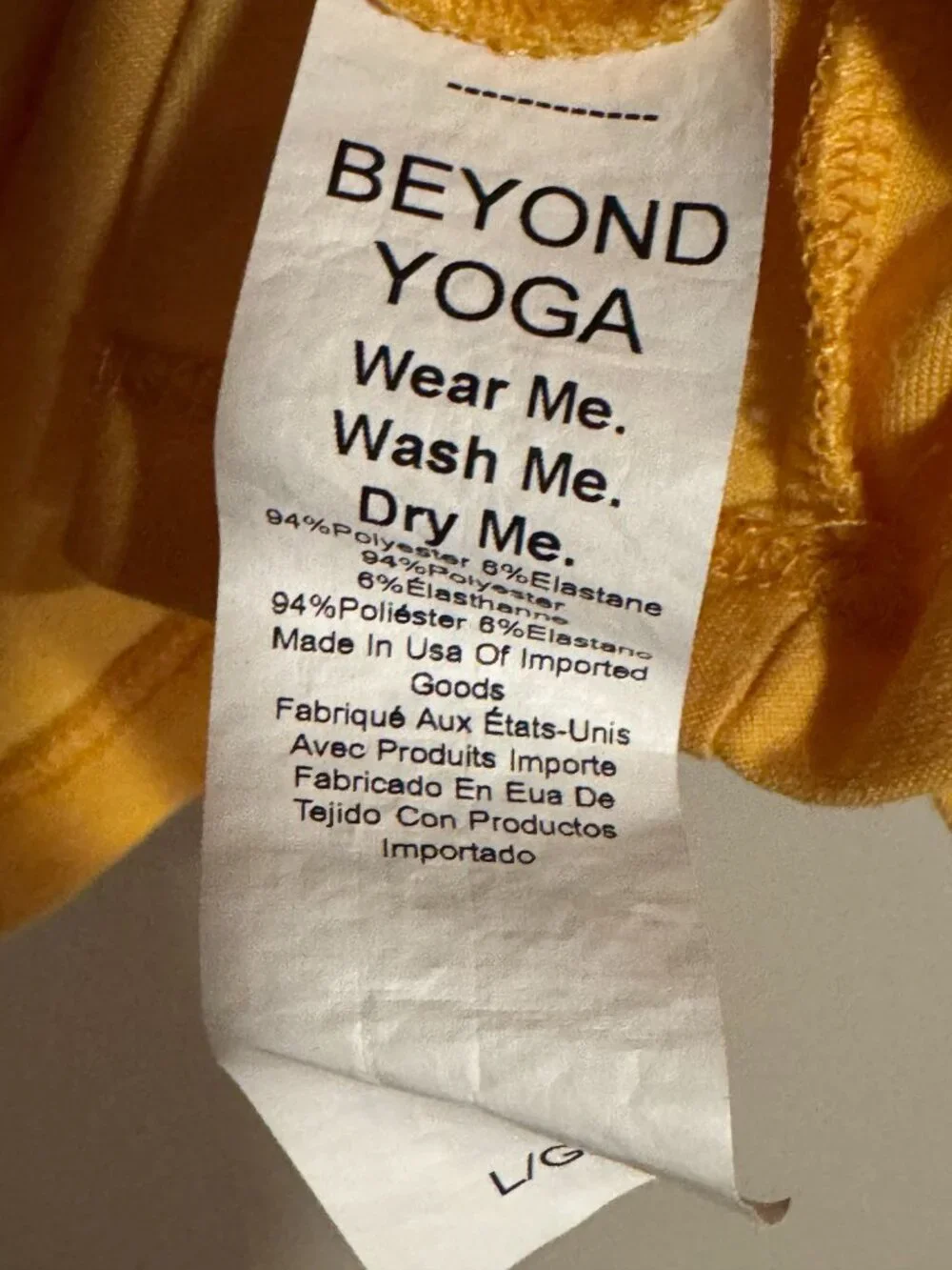 Beyond Yoga 2 Piece Set - Open Back Crop Top & Matching Legging US Size Large - Picture 9 of 11